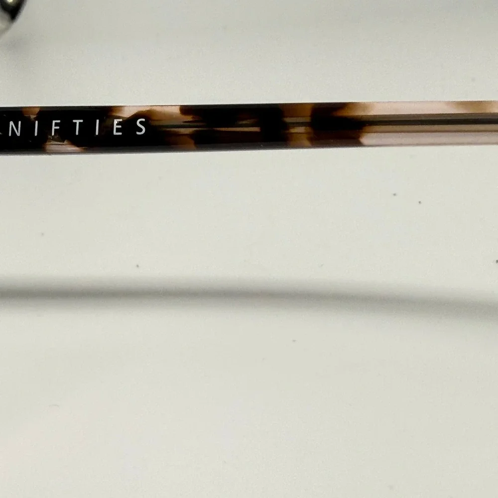 Nifties NI9514 Eyeglasses Purple Clear Tortoise Cat Eye Frame 50-17-140 col 3745